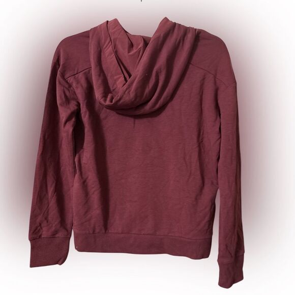 Nwt all in motion maroon performance hoodie size 12/14 - Picture 2 of 2